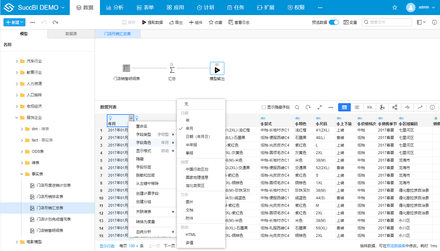 销售月份